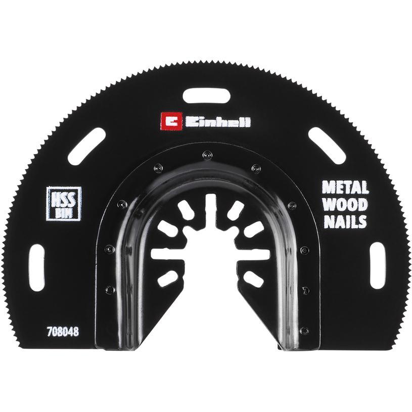 lama semicircolare per utensile multifunzione einhell hss bim 88 mm
