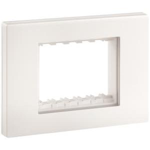Placca calotta ip55 3 moduli bianca  - 30943.00