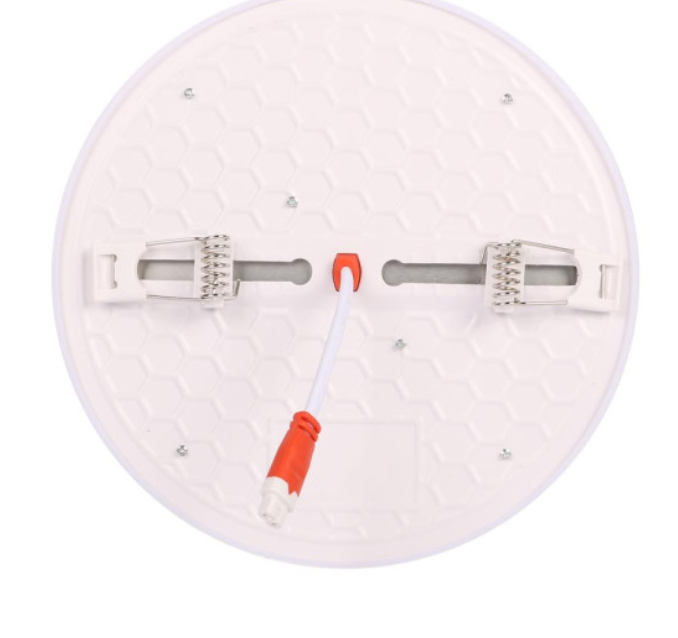 plafoniera led tonda da soffitto finitura bianca