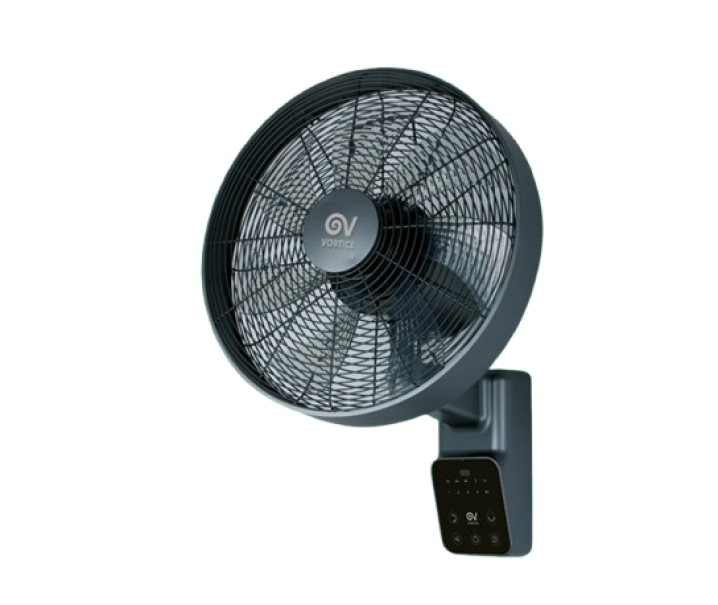 ventilatore da parete vortice diametro 35 cm colore scuro