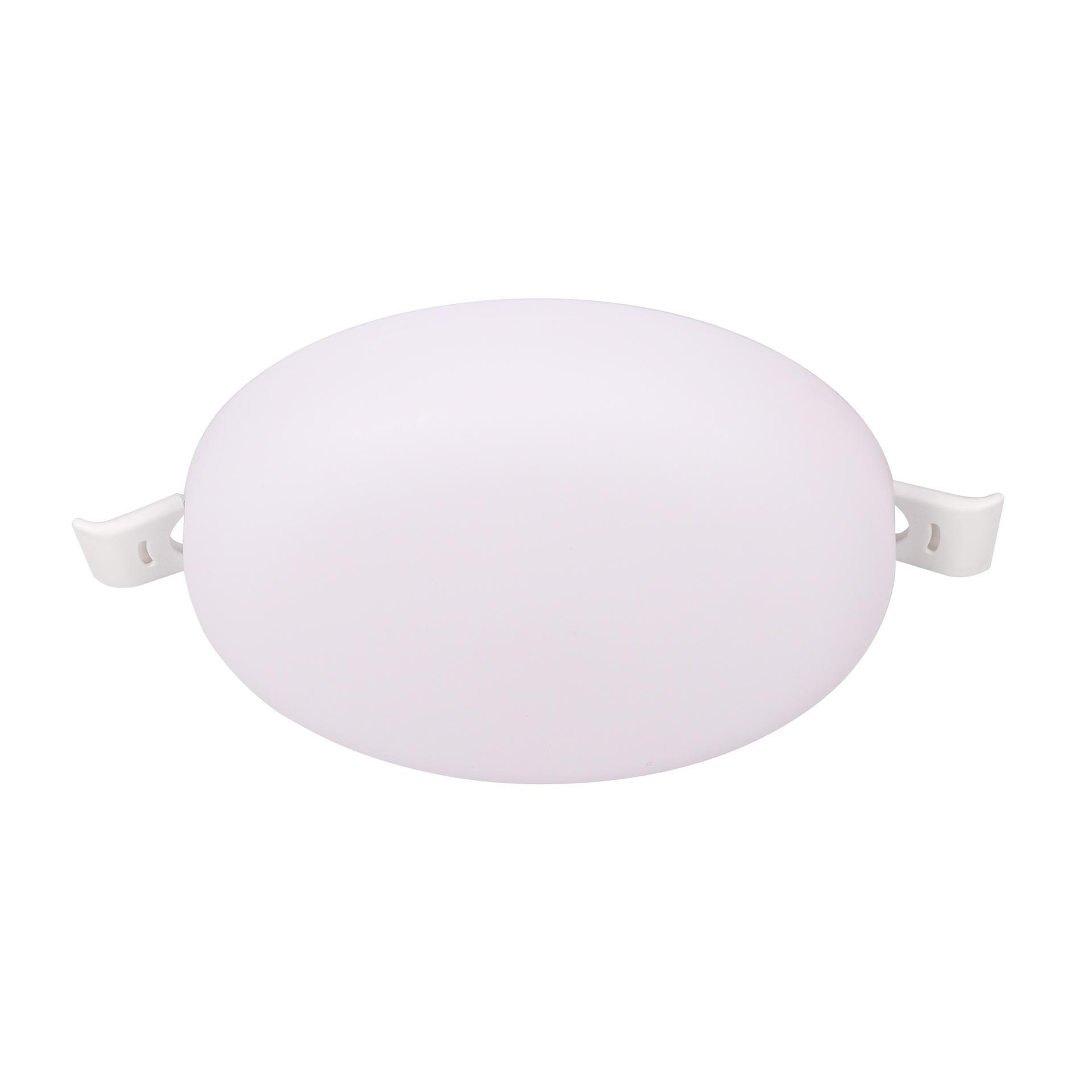 downlight led tondo da incasso bianco 10w 4000k diametro 10 cm