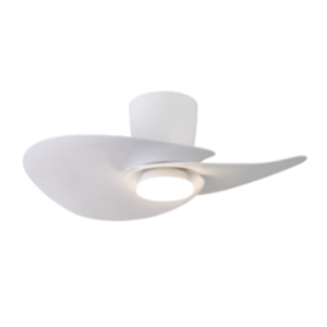 Ventilatore soffitto led 18w 2520lm bianco con telecomando  - 9466