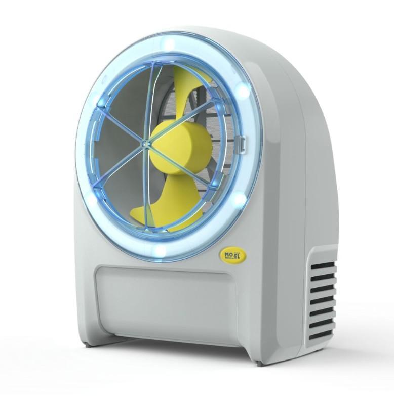 elettroinsetticida led da interno moel vista posteriore con griglia