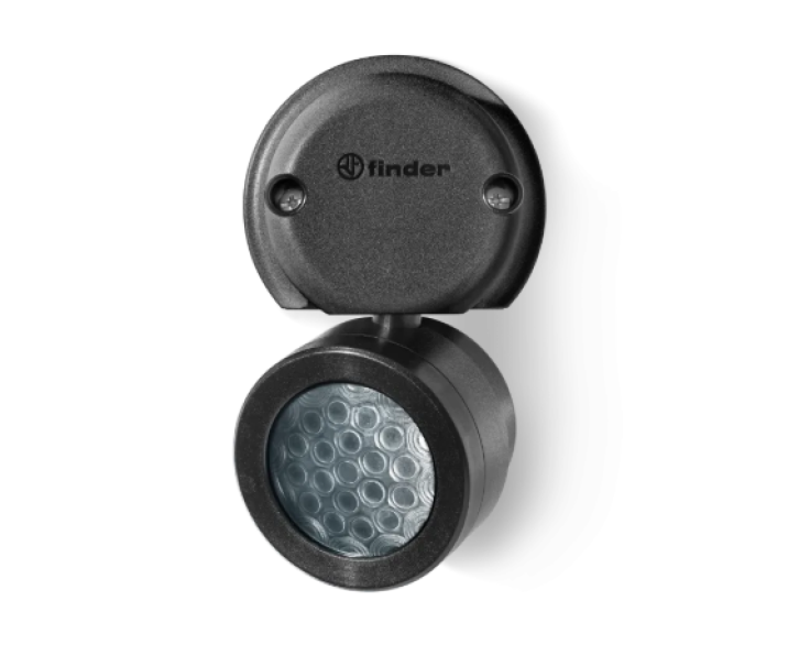 rilevatore di movimento e presenza finder da interno orientabile grigio antracite