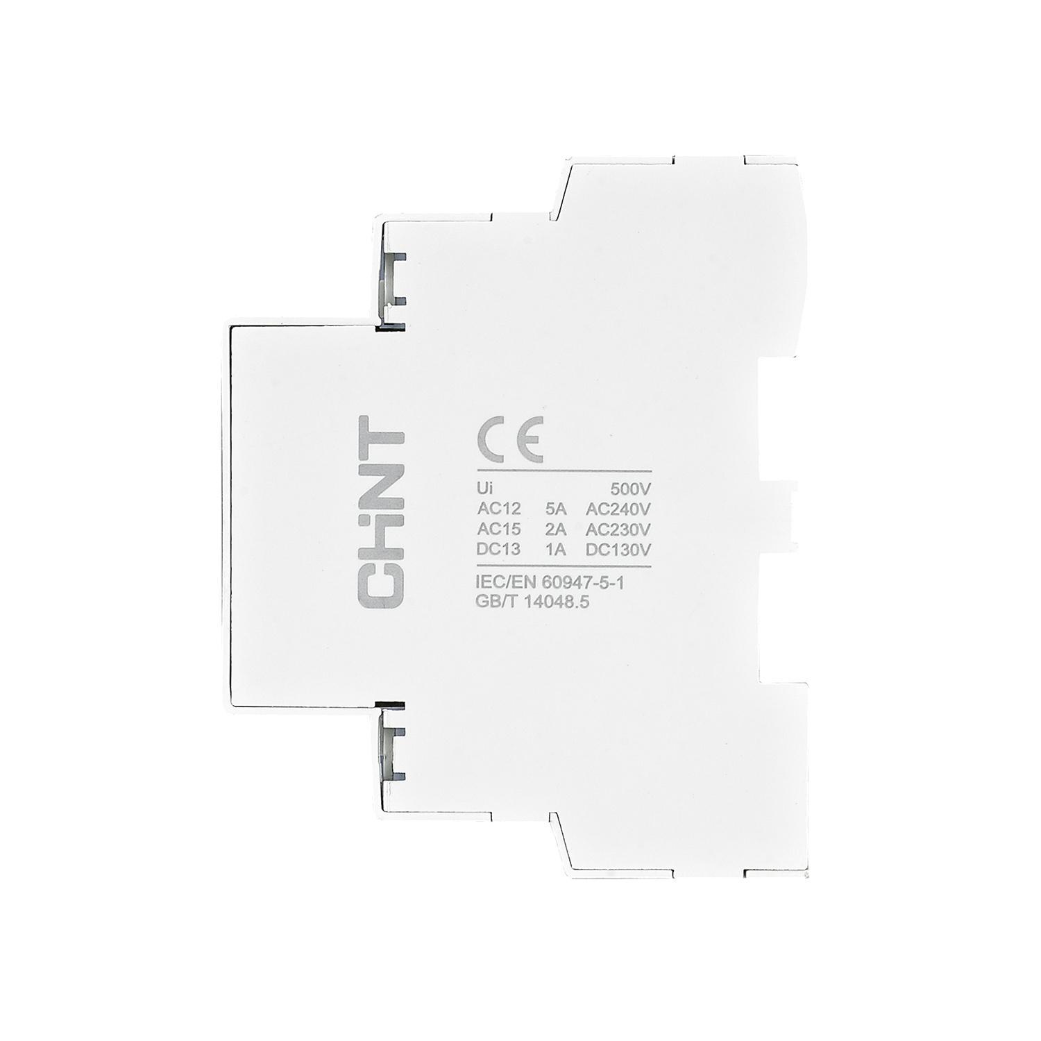 contatto ausiliario chint ax 11 11 dati tecnici serigrafati ui 500v