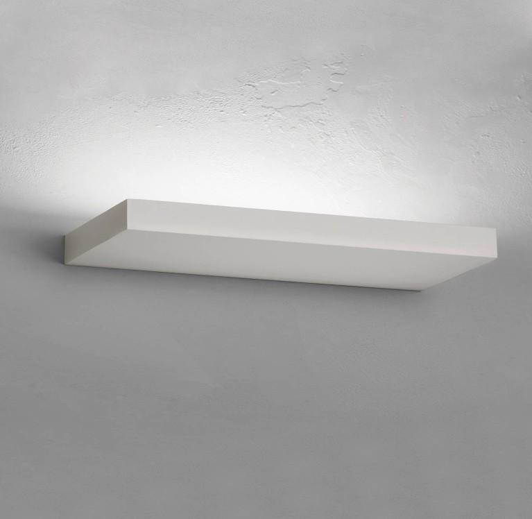lampada applique led bianca da interno installazione a parete luce diffusa