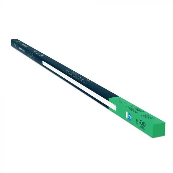 confezione tubo led t8 150 cm 24w 3000k v tac