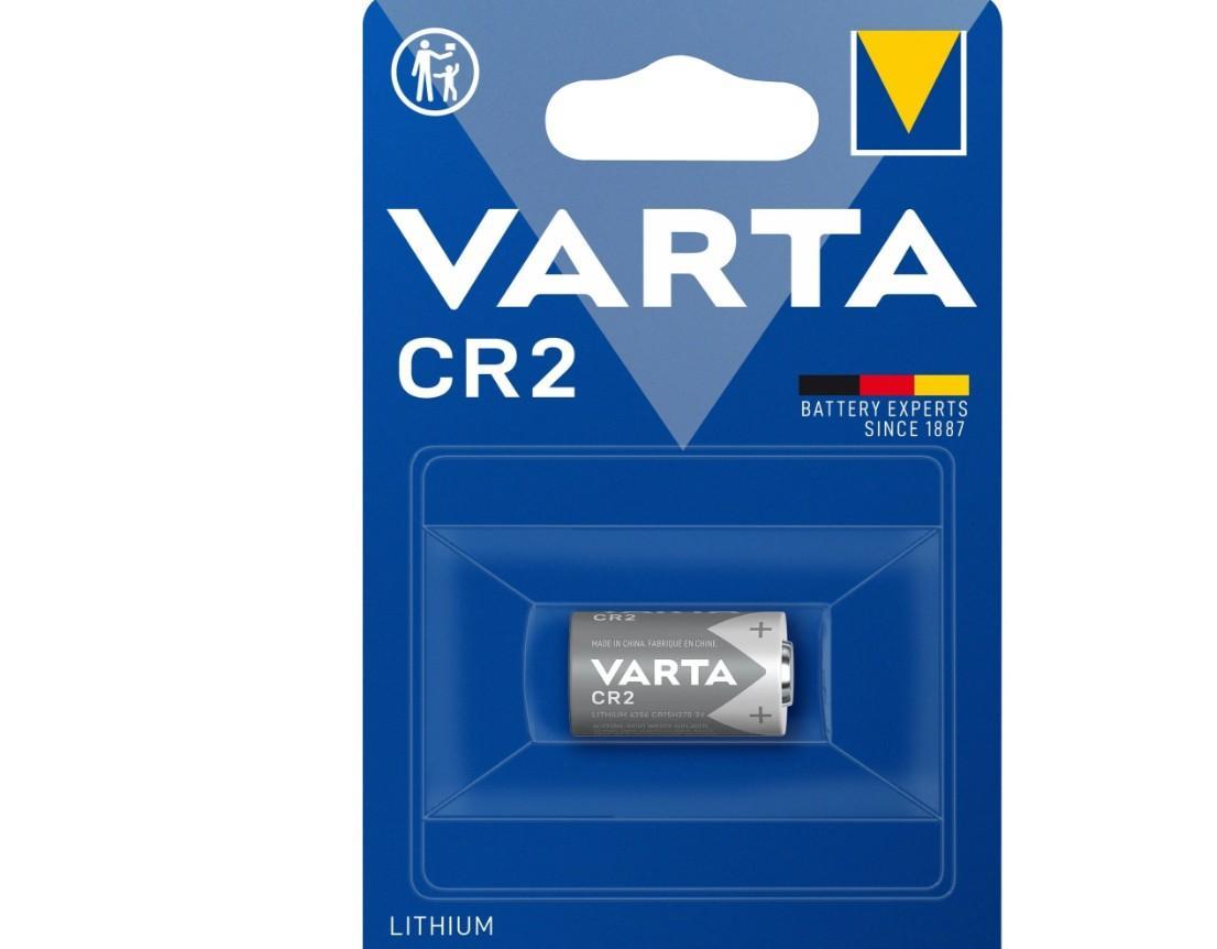 confezione batteria litio cr2 3v varta