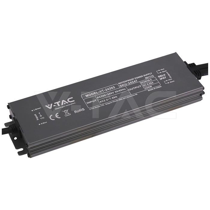 alimentatore led 24v 200w ip67 v tac vista prodotto