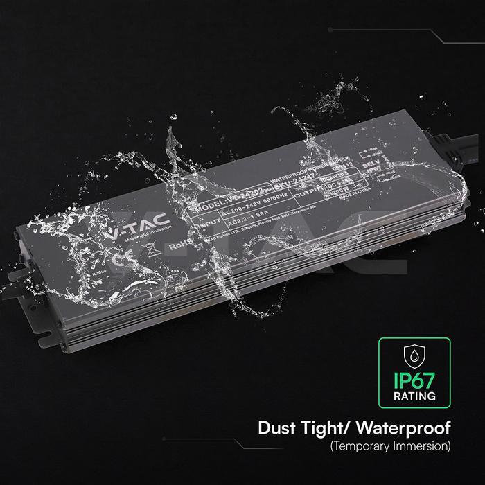 alimentatore led ip67 resistente ad acqua e polvere