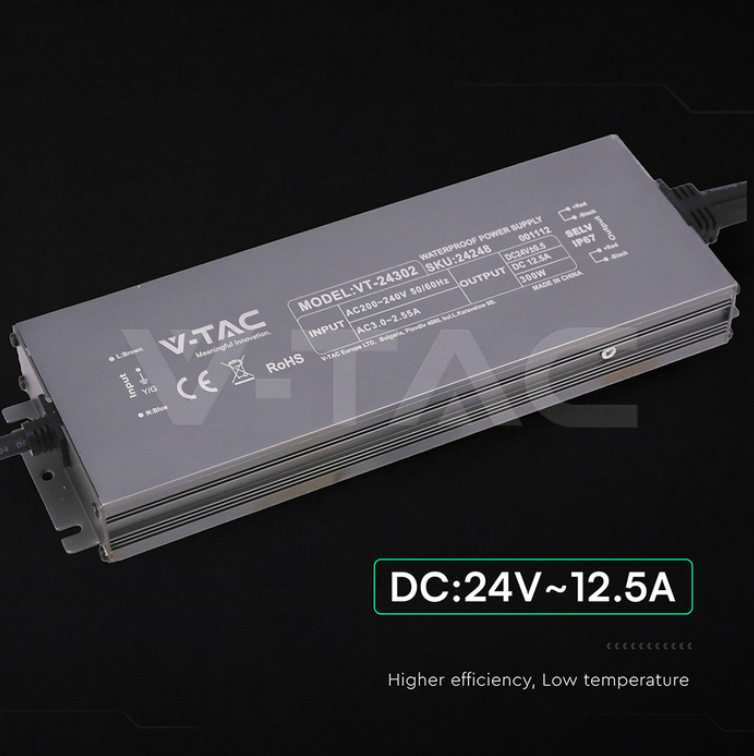 alimentatore led 24v 12 5a tensione costante alimentatore led 24v 12 5a uscita a tensione costante