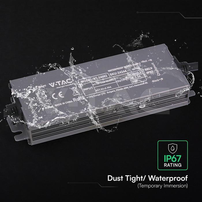 alimentatore led ip67 antipolvere e impermeabile per installazioni esterne v tac