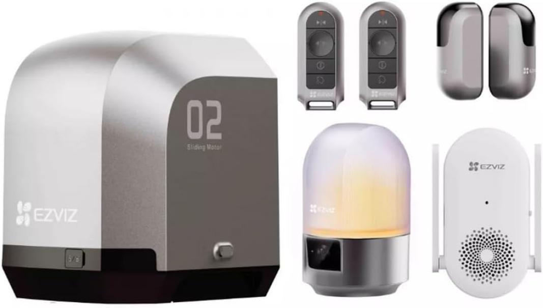 kit automazione cancello scorrevole smart hg2 600 pro con accessori