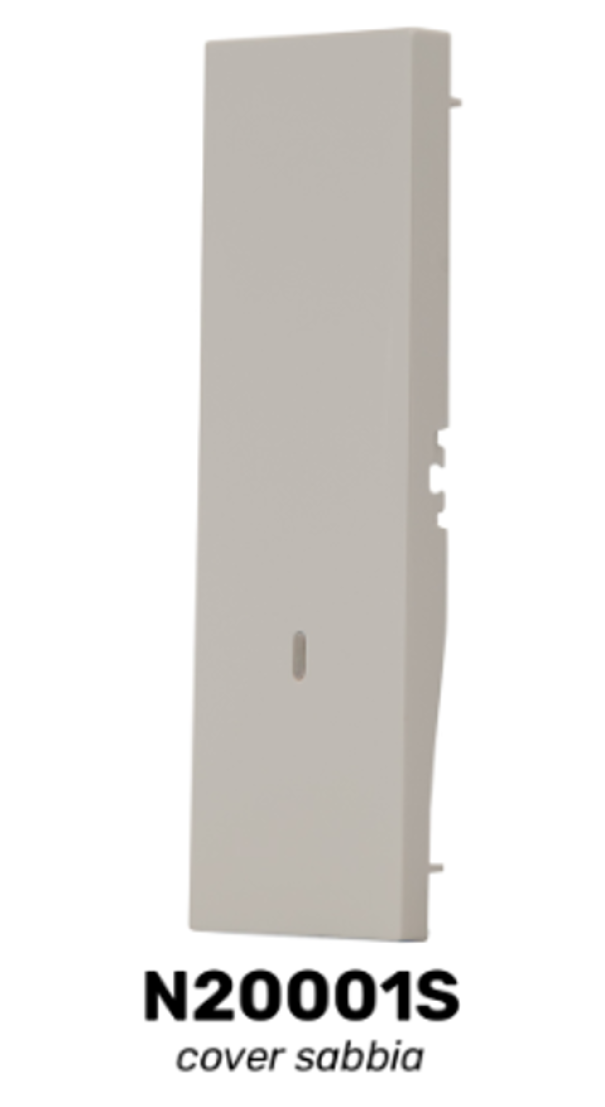cover serie civile 1 modulo finitura sabbia mapam plus n20001s