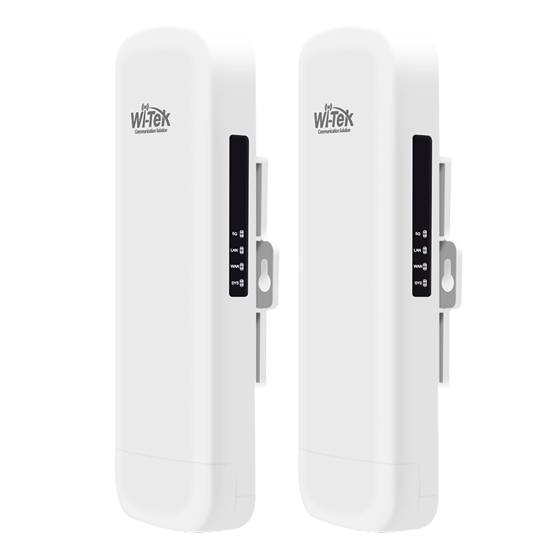 kit ponte radio outdoor 5ghz 300mbps 5km con due trasmettitori