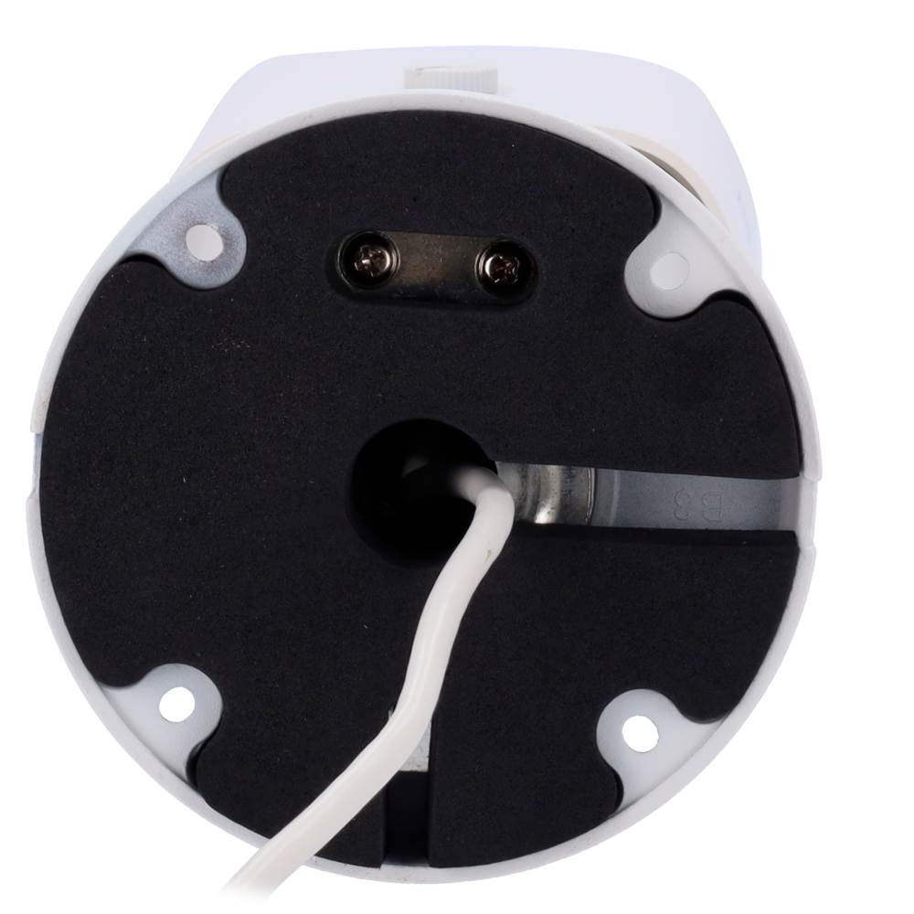 base di montaggio telecamera bullet ip con passaggio cavi