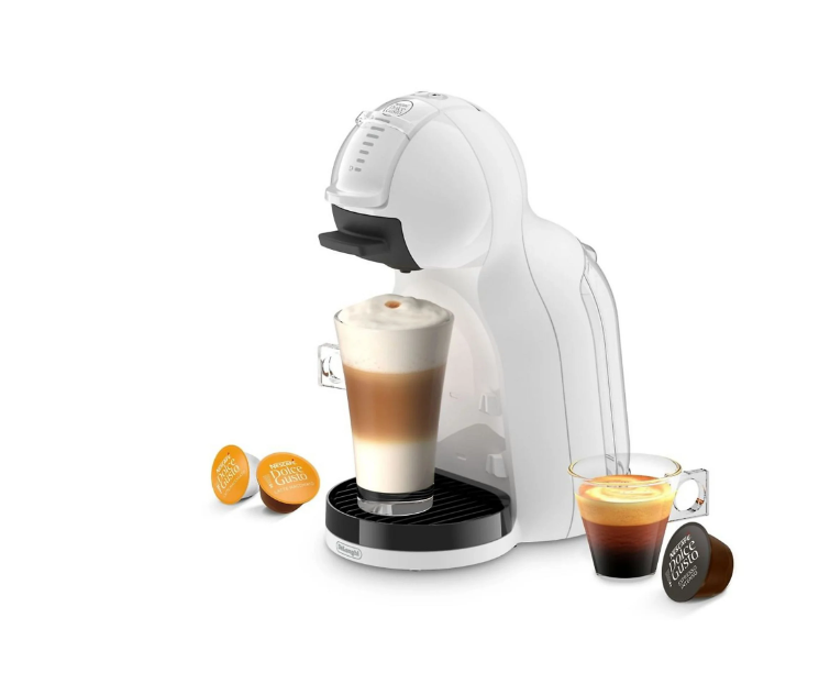 Dettaglio alloggiamento capsula macchina caffe Dolce Gusto De Longhi Macchina caffe a capsule Dolce Gusto De Longhi dettaglio inserimento capsula