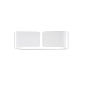 Applique parete bianca e27 max 2 x 60 w 44 cm  - 014166