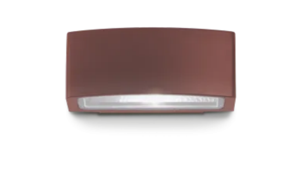 applique da esterno a parete finitura coffee ideal lux andromeda
