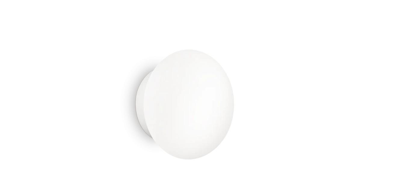plafoniera da esterno ideal lux bubble diffusore opalino