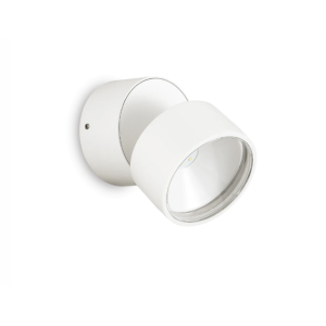 Applique inclinabile bianco led ip54attacco 7w 3000k 90x100mm  - 285474