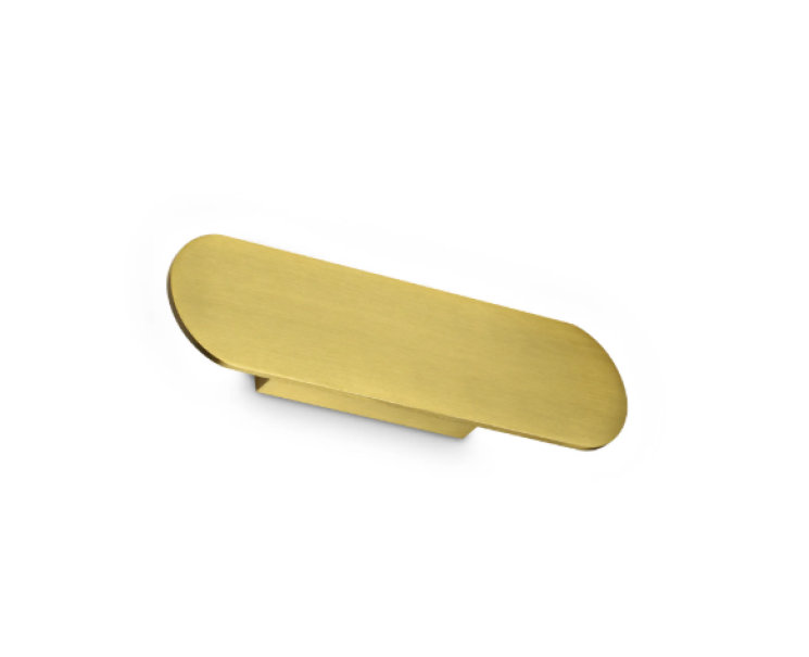 applique led da parete ottone ideal lux zig zag 33 cm