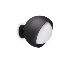 Applique bloom ap1 d17 nero  ø170xp157 mm e27 max 1x42w  - 366562