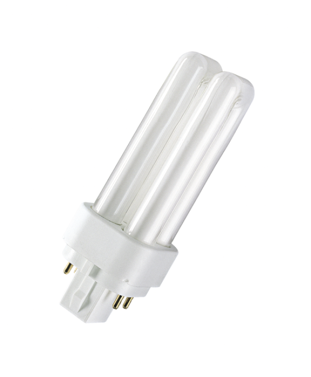 lampada fluorescente compatta 18w 830 3000k attacco g24q2 ledvance