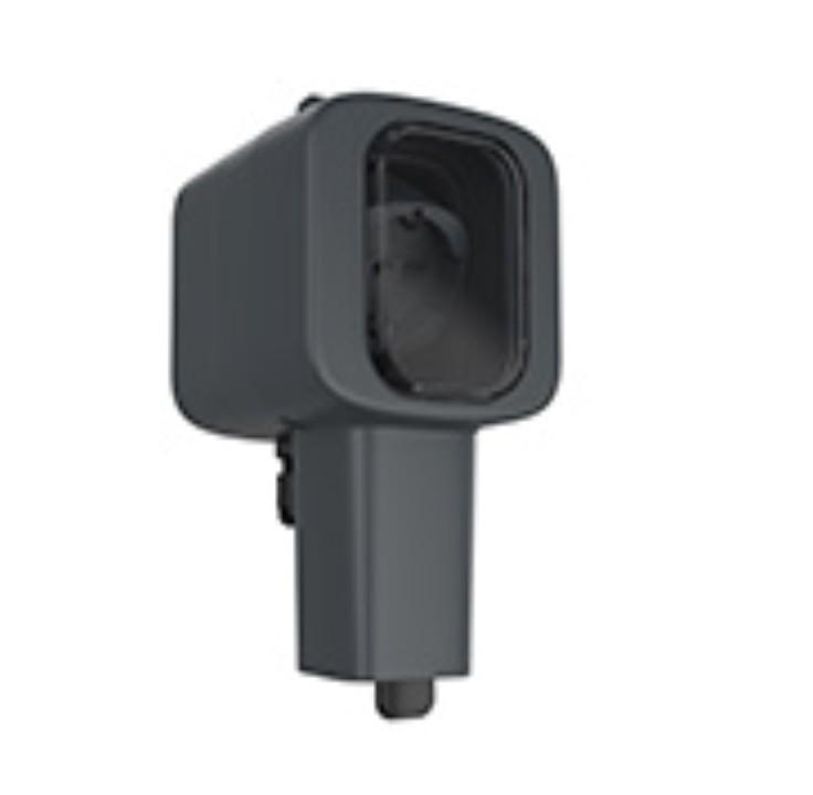 presa da esterno ip56 grigia con coperchio oblo electraline