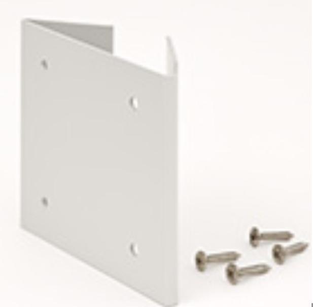 staffa di fissaggio per presa su palo electraline con viti