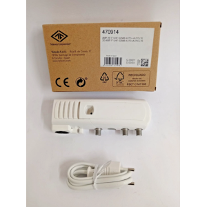 Amplificatore antenna tv 20 db  - 470914/v