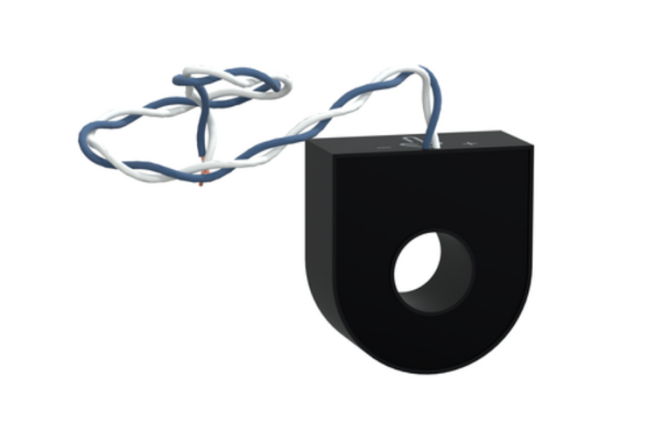 trasformatore amperometrico 80 a resi9 ct con foro passacavo e cavetti schneider electric