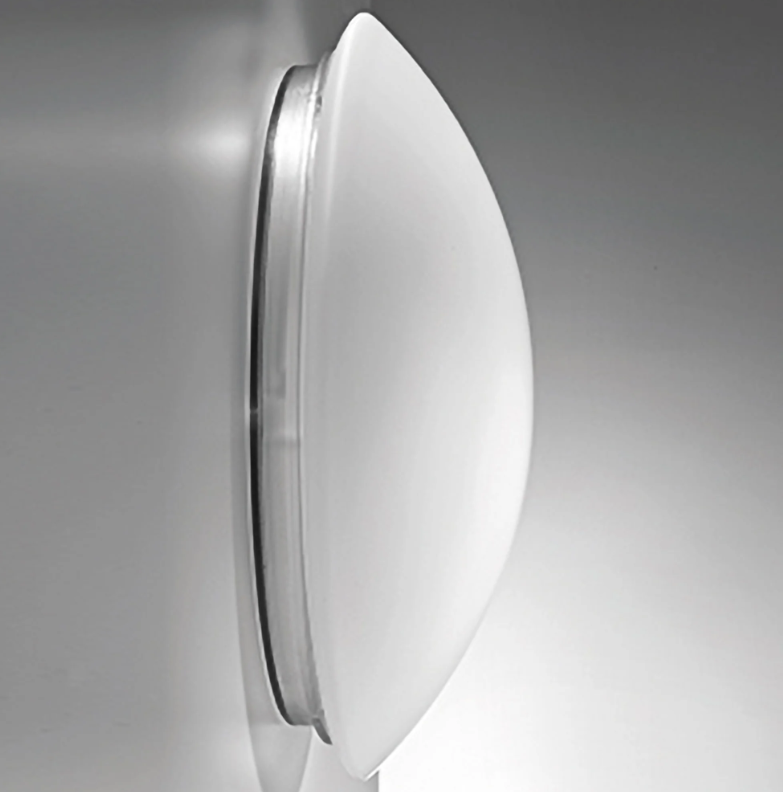 plafoniera parete soffitto ip44 zaufb00erano bis vetro opale satinato