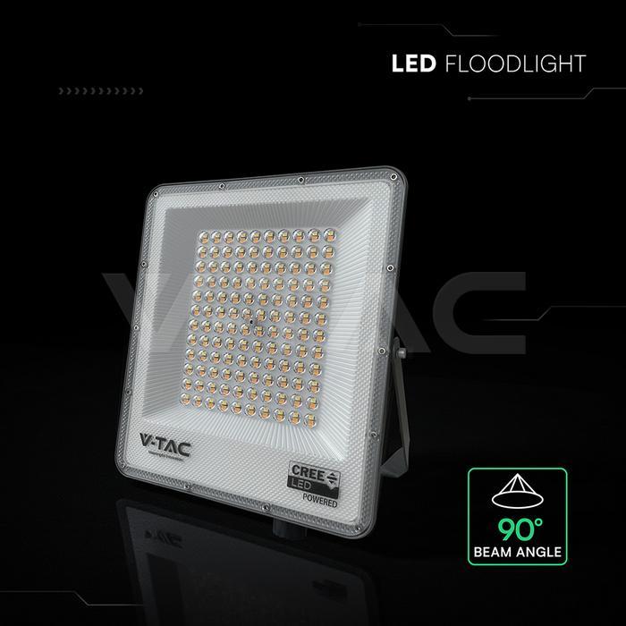 proiettore led v tac 100w angolo fascio 90 gradi