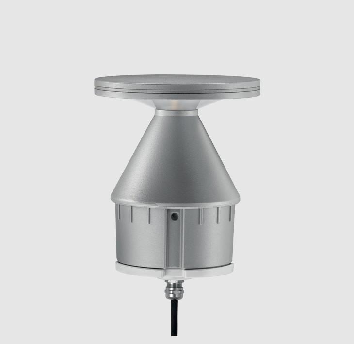 apparecchio led da esterno per palo finitura antracite e grigio alluminio