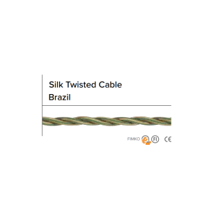 Cavo treccia seta brazil 3x0.75 3m  - 12418.b3
