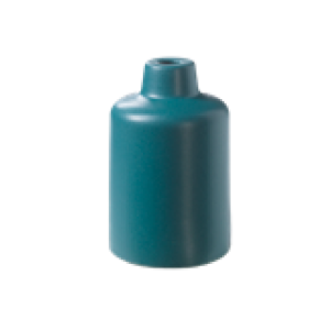 Portalampada e27 cilindrico colore petrolio opaco  60x100  - 08x99.04