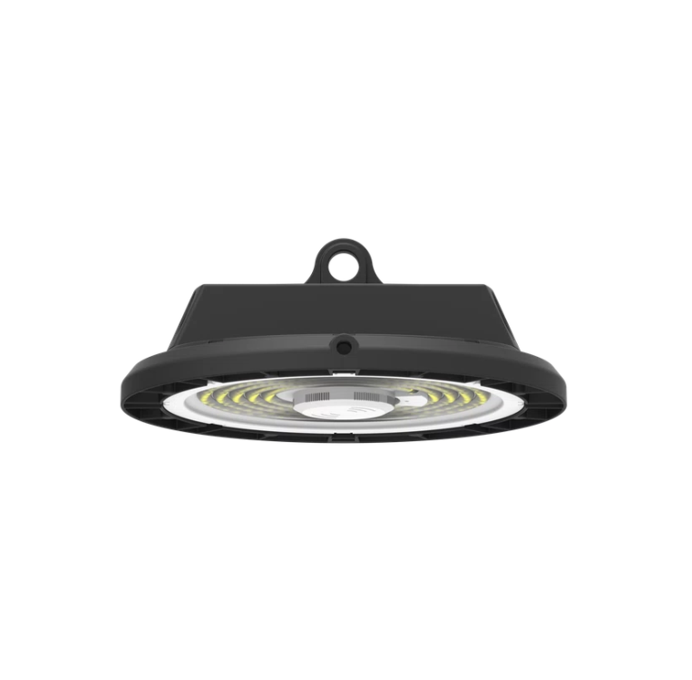 campana led highbay prisma 100w ip65 vista frontale