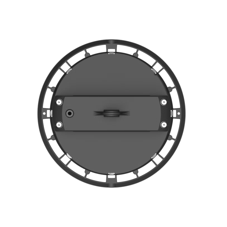 campana led highbay prisma 100w ip65 vista superiore