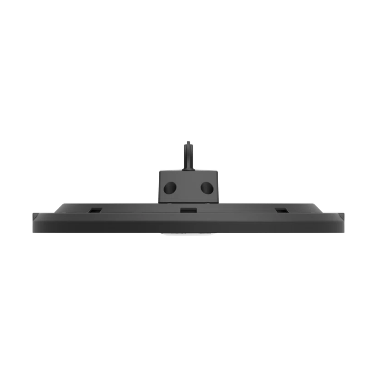 campana led highbay industriale nero ral9005 vista superiore