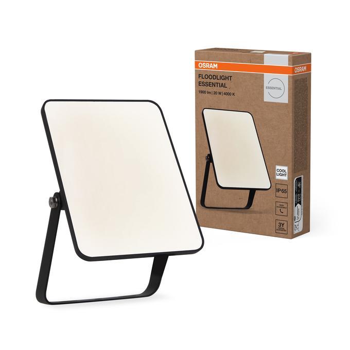 faro proiettore led esterno 20w 4000k con confezione