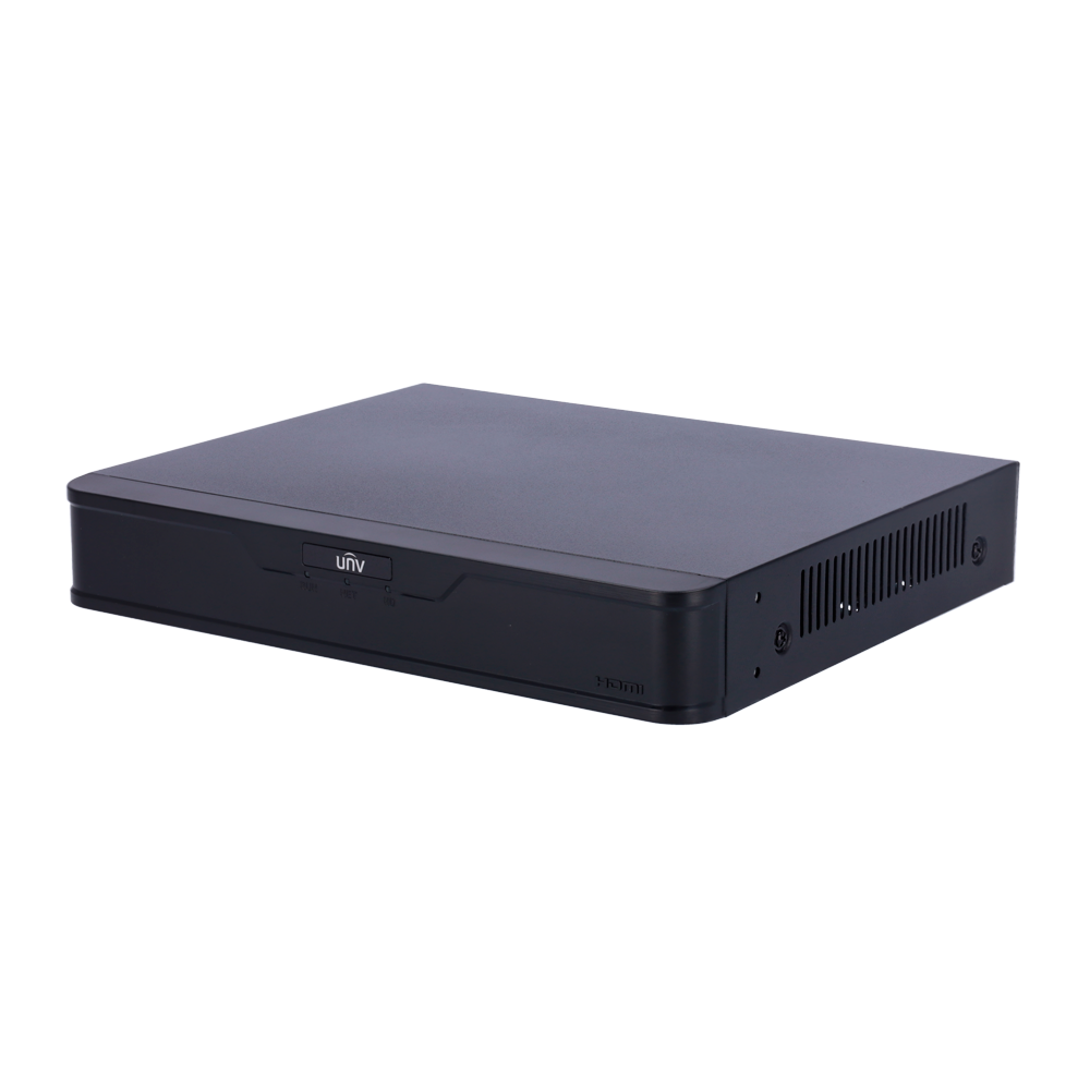 videoregistratore dvr ibrido 5n1 8 canali uniview vista frontale
