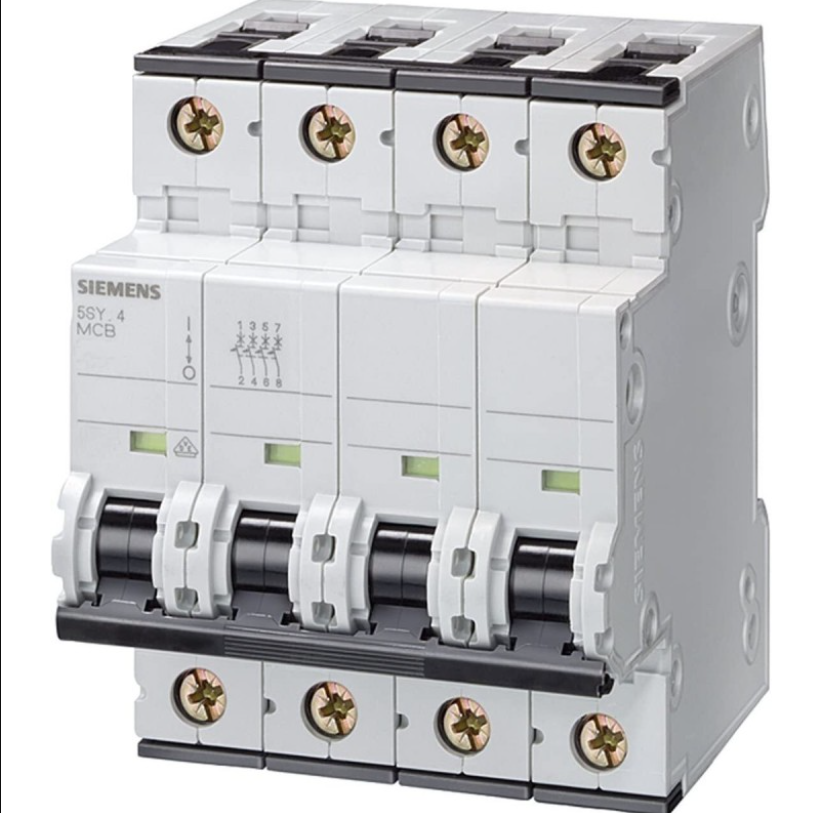 interruttore magnetotermico siemens sentron 4p 10a curva c 6ka interruttore magnetotermico siemens sentron 4 poli 10a curva c