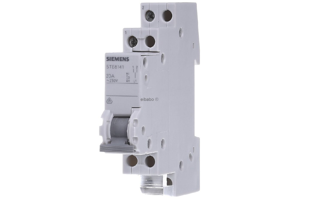 interruttore di gruppo modulare siemens sentron 1p 20a 230v interruttore di gruppo modulare siemens sentron 1p 20a 230v 1 modulo