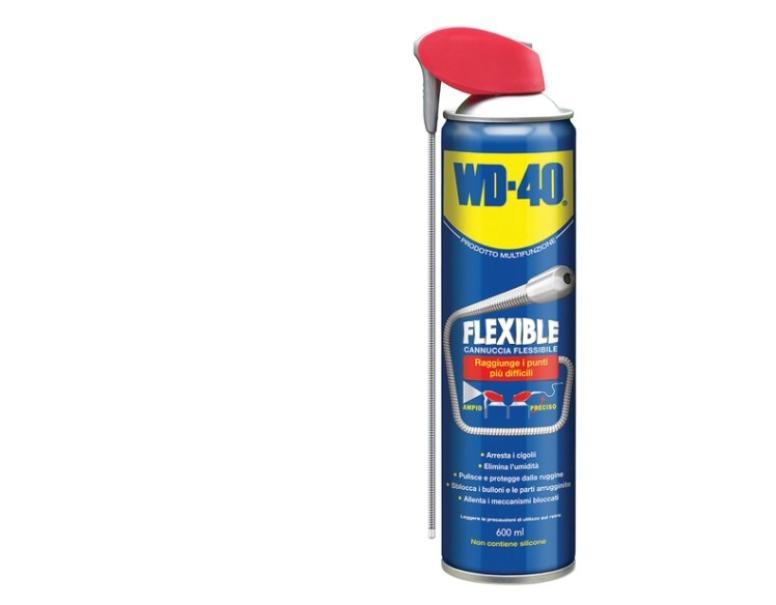 spray lubrificante multifunzione 600 ml con cannuccia flessibile