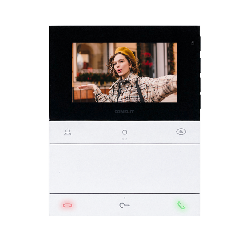 videocitofono comelit people vivavoce con display a colori 4 3 pollici