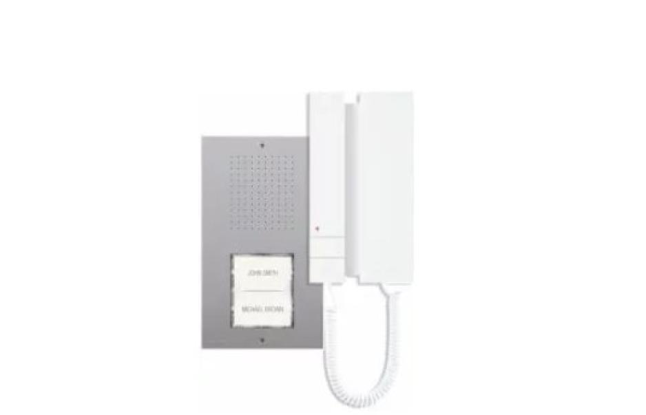 kit citofono audio comelit pulsantiera ciao e citofono mini