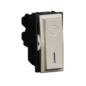 Interruttore bipolare 16 ax, 250 va.c., illuminabile 1 modulo living now  - kc4002