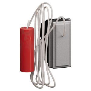 Pulsante tirante silver 10 a 250 va.c. 1 p (no) e 1 p (nc) 1 modulo  - ks4033