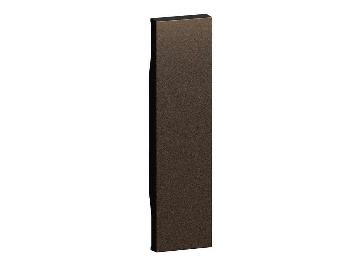 cover 1 modulo bronze bticino living now cover 1 modulo bronze bticino living now vista frontale